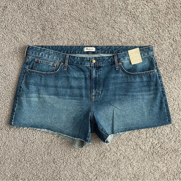Madewell Short Womens Size 24W Plus Relaxed Denim - Picture 1 of 12